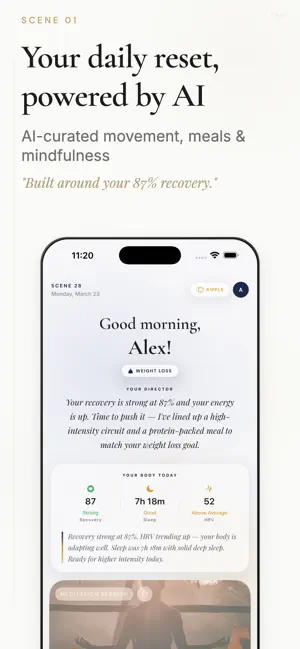 Orvi AI - Wellness Coach screenshot 1