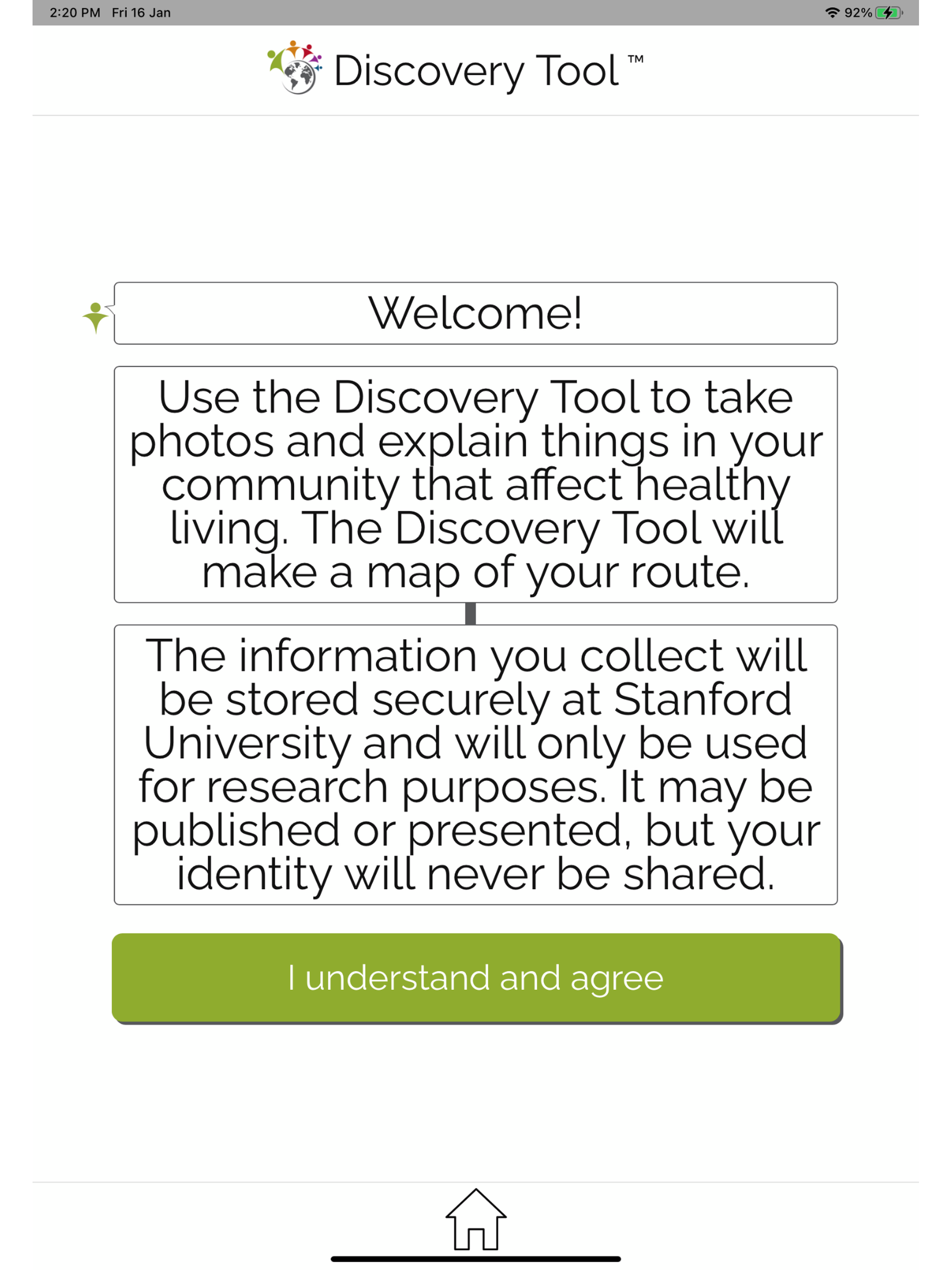 Discovery Tool Our Voice