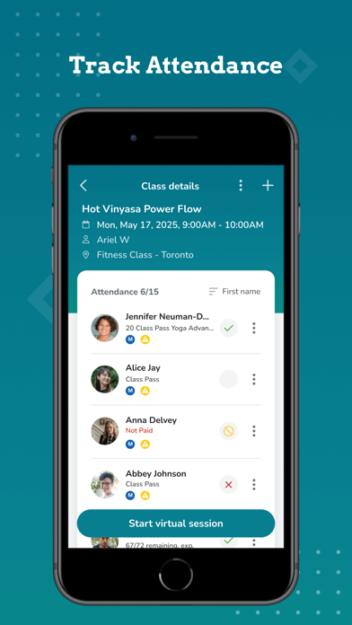 WellnessLiving Elevate Screenshot