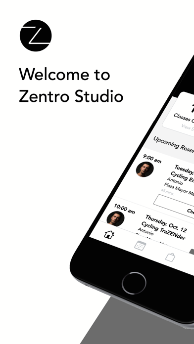 Zentro Studio iPhone screenshot 1 - Health & Fitness app