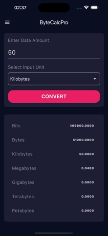 UnitAi: Storage Unit Converter screenshot