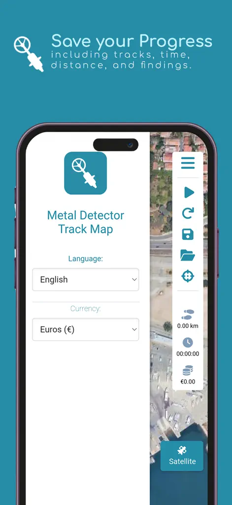 Metal Detector Map Tracker - Productivity App | MWM