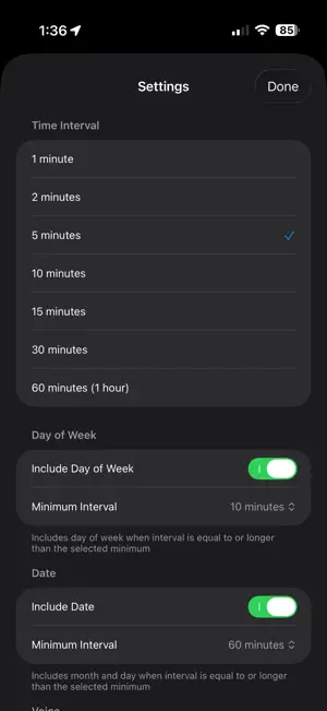 SLFSpeakTime screenshot 2