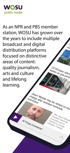 WOSU Public Media App screenshot 1