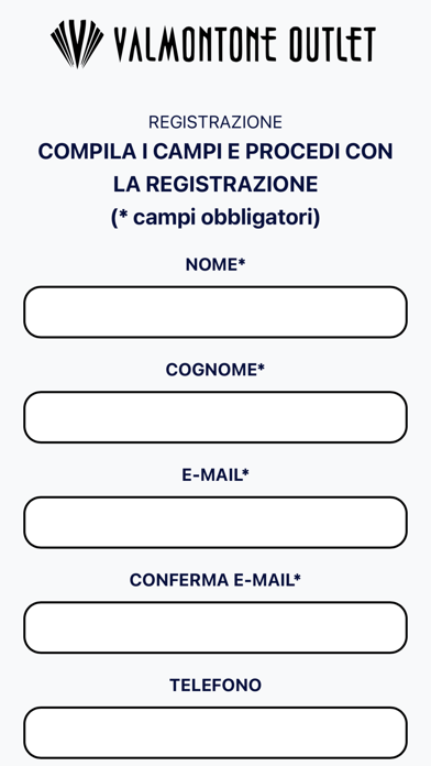 Valmontone Outlet App Screenshot