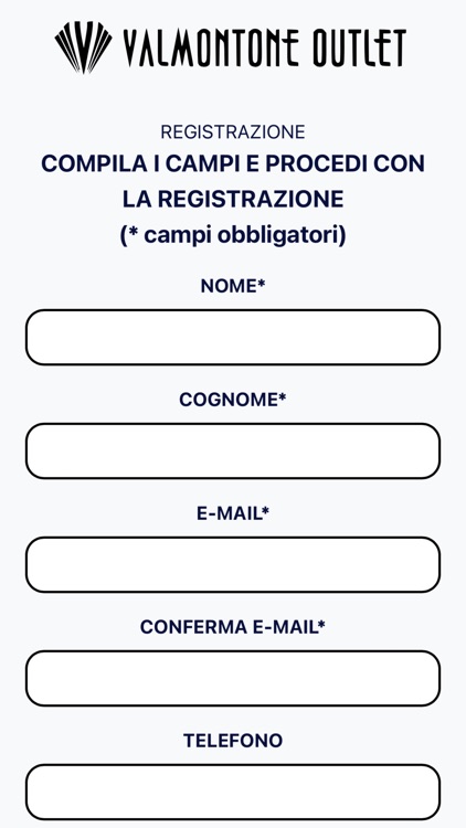 Valmontone Outlet App