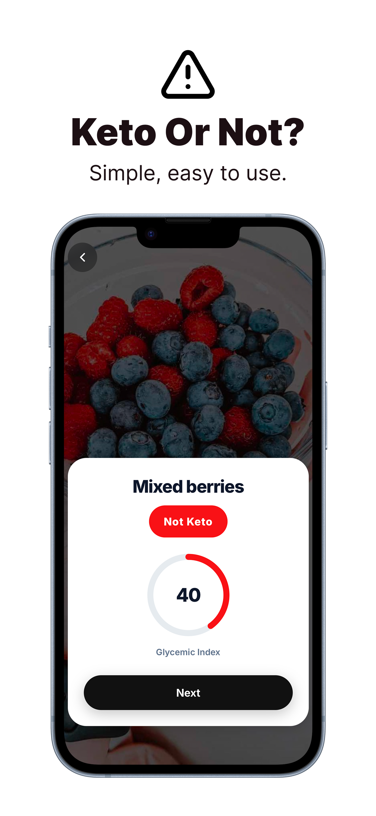 SugarHigh-Glycemic Index, Keto screenshot 3