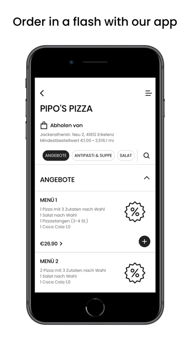 Pipo's Pizza Screenshot 1 - AppWisp.com Pipo's Pizza Screenshot 1 - AppWisp.com