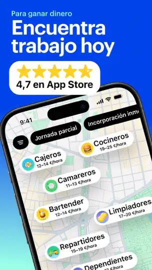 Captura de pantalla de JOB TODAY: Ofertas De Empleo en iPhone 1