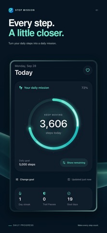 Step Mission: Step Counter Screenshot 1 of 9