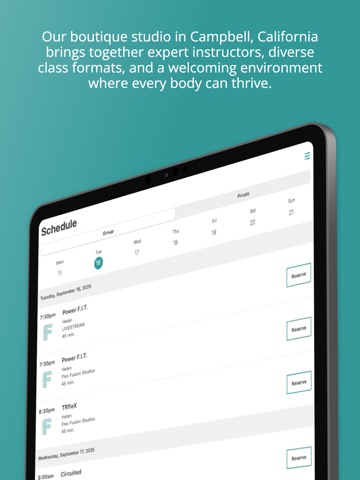 Flex Fusion Studios iPad screenshot