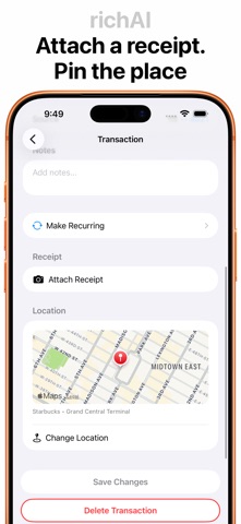 richAI: Expense Tracker Screenshot 3 of 7