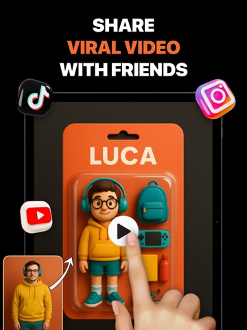 Action Figure AI Maker: Figify iPad screenshot