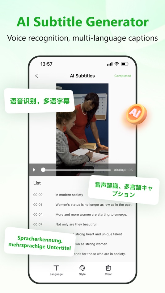 #5. RecCloud - AI Speech to Text (iOS) 来自: Wangxu Technology Co., Ltd