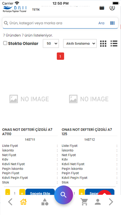 Batı Kırtasiye B2B Screenshot