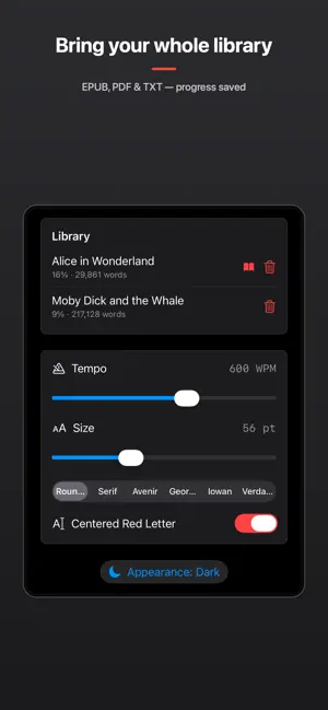 Read Forge: Speed Reader screenshot 2