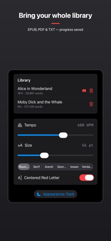 Read Forge: Speed Reader Screenshot 2 of 5