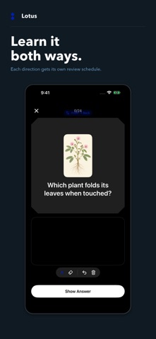 Lotus: Flashcards & Recall Screenshot 4 of 7