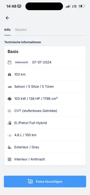 INphoto – AI Car Photo App screenshot 1