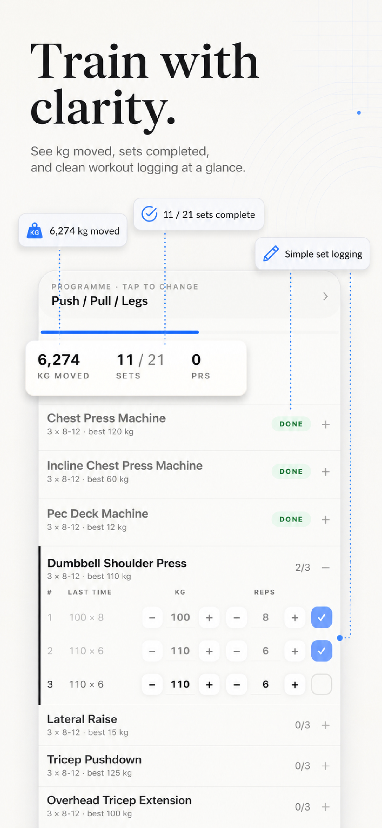 Fitevolve screenshot 3