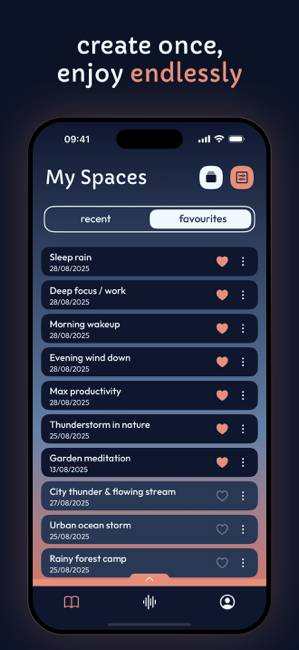 Auvio: Create Soundscapes Screenshot