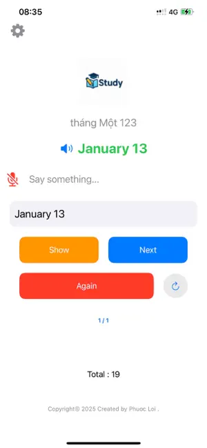 StudyApp English screenshot 1