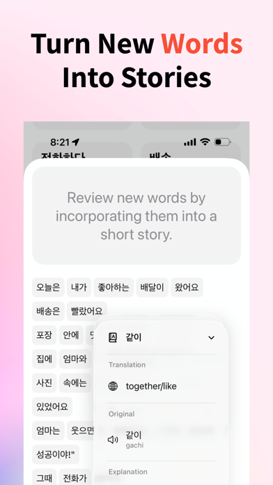 TOPIK Kimchi - Learn Korean iPhone screenshot 4 - Education app