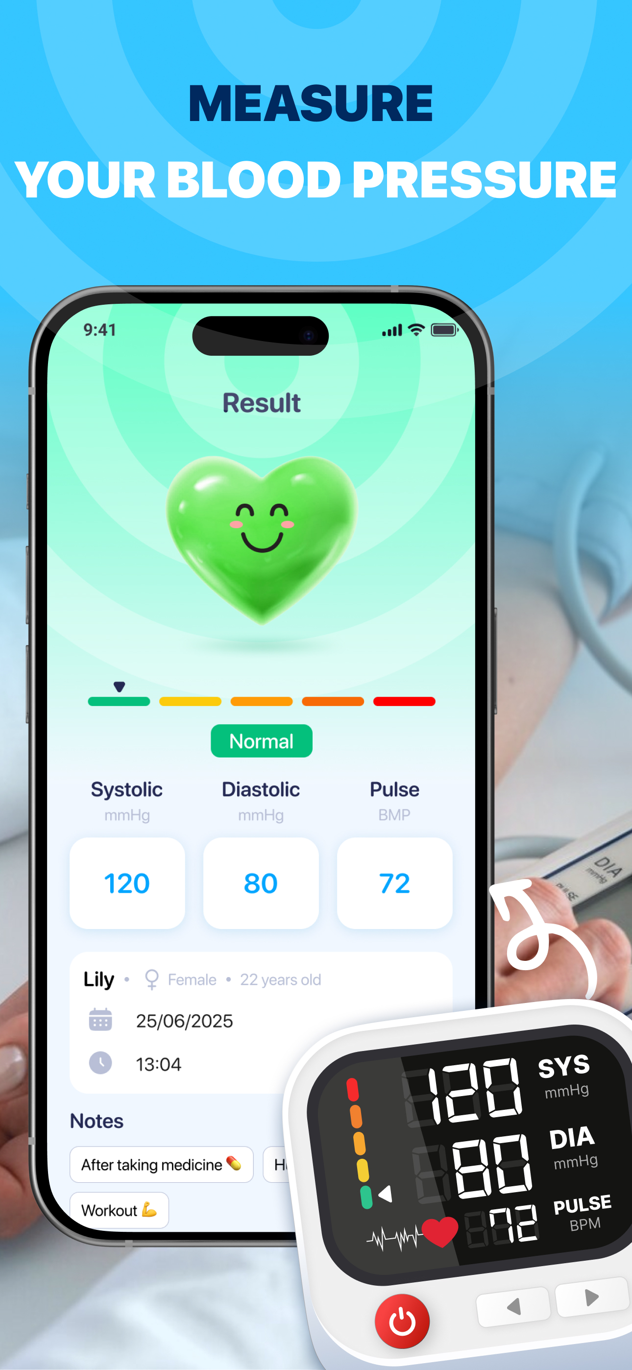 BP Tracker: Pressure Log