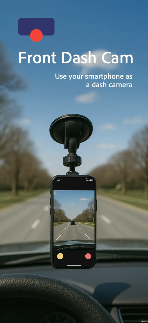 Screenshot #1 pour Front Dash Cam