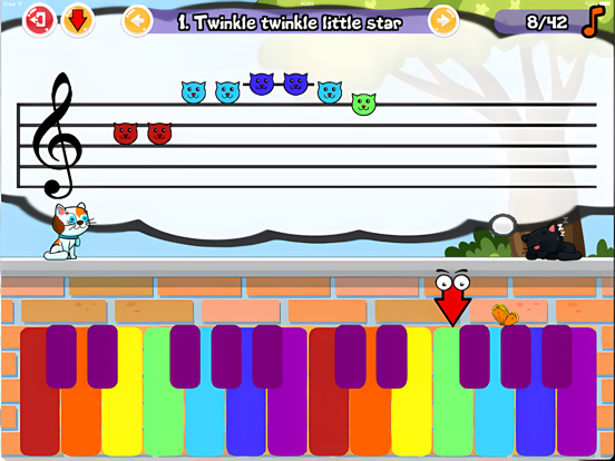 Cat Piano Meow: Kids Music