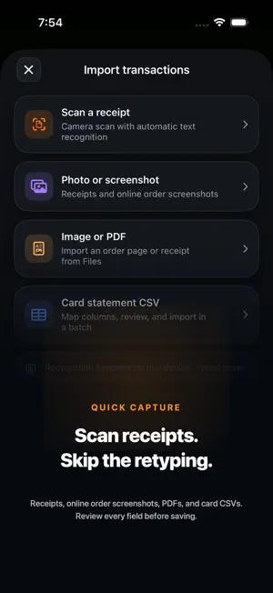 Safe to Spend Budget: Yovari screenshot 2