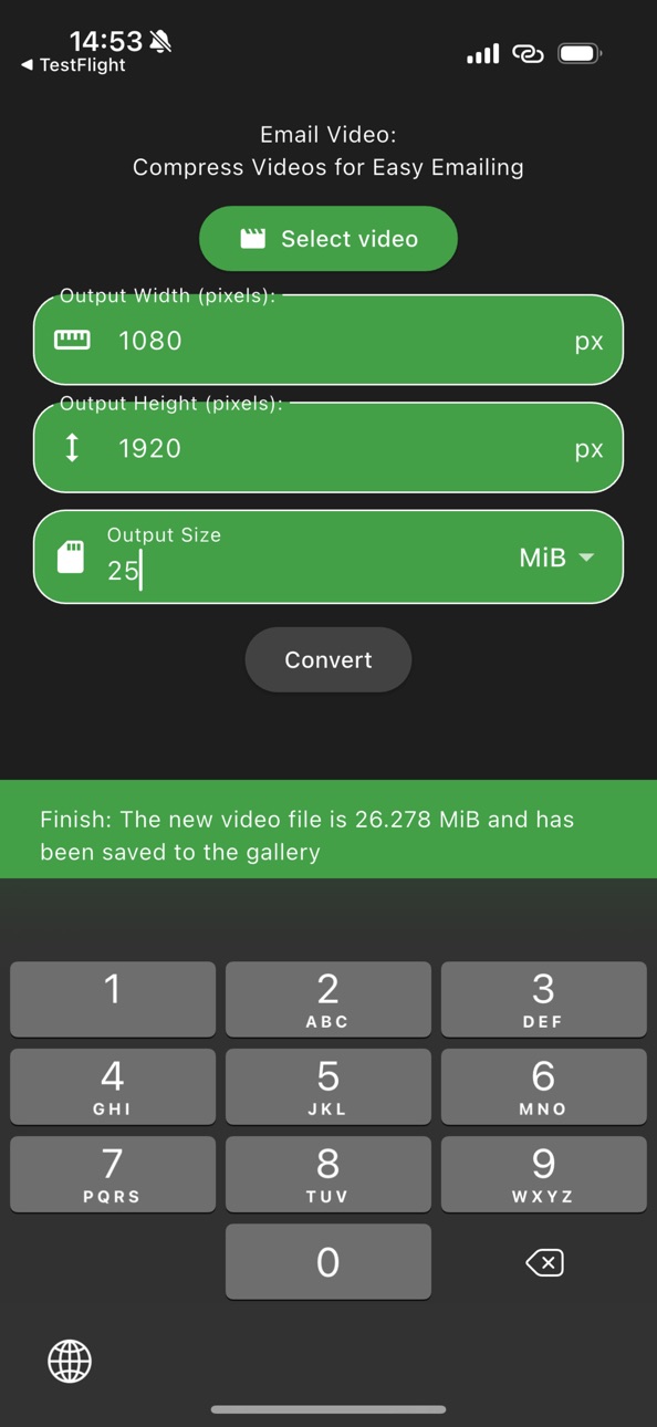 iPhone screenshot