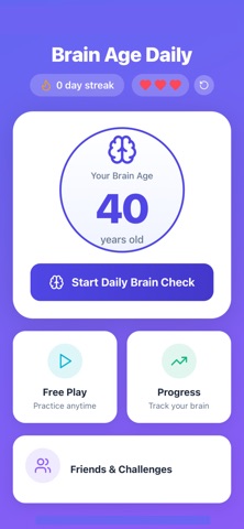Brain Age Daily screenshot