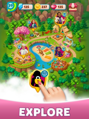 Party Project: Merge Makeover iPad screenshot