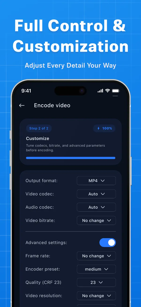 Screenshot #2 pour Pro Media: Video Converter