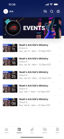 The Ark Church WPB app screenshot 2