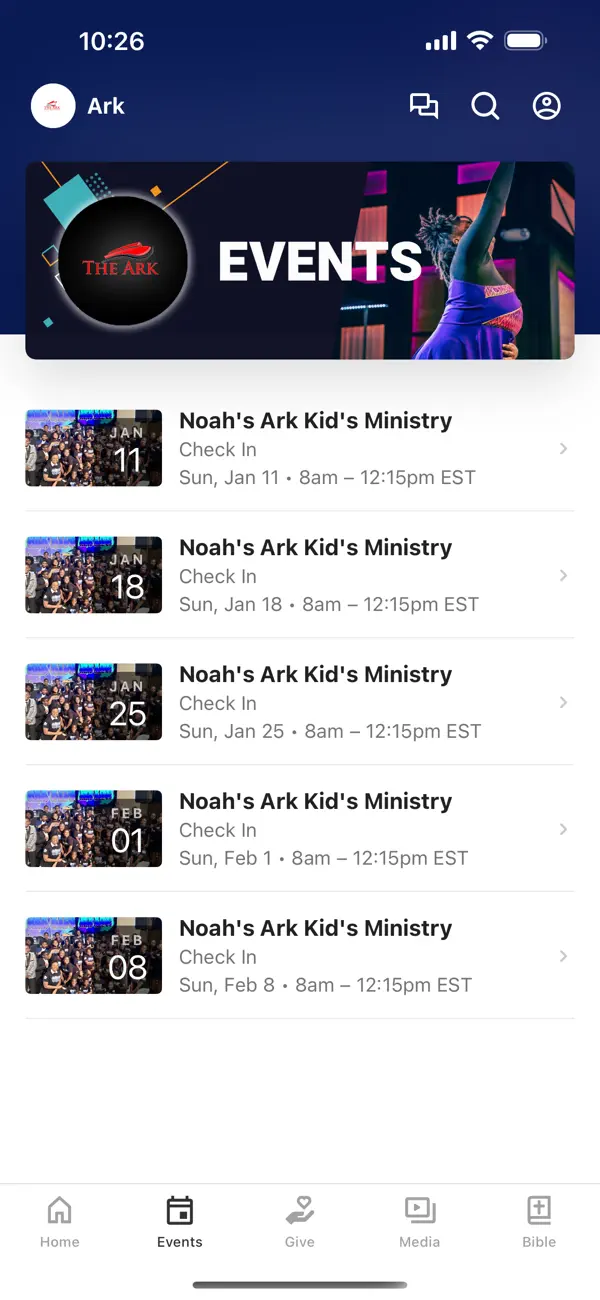 Screenshot #2 pour The Ark Church WPB