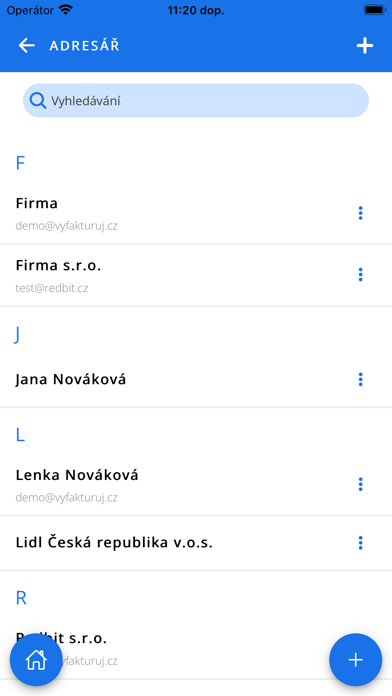 Vyfakturuj.cz Screenshot