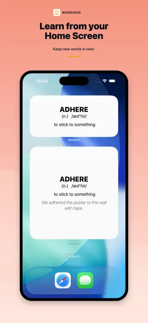 Wordson: English Vocabulary screenshot 2
