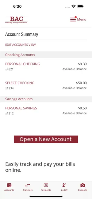 BAC Digital Banking screenshot 3