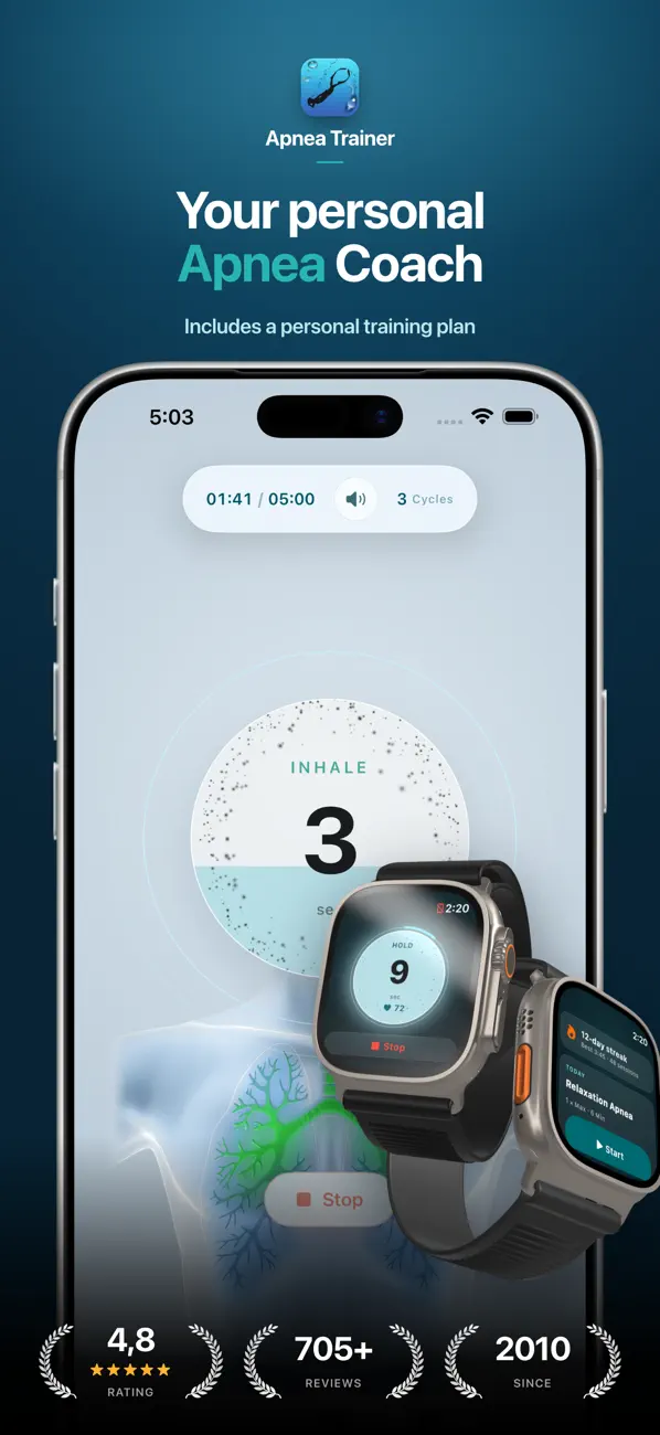 Apnea Trainer Screenshot 1