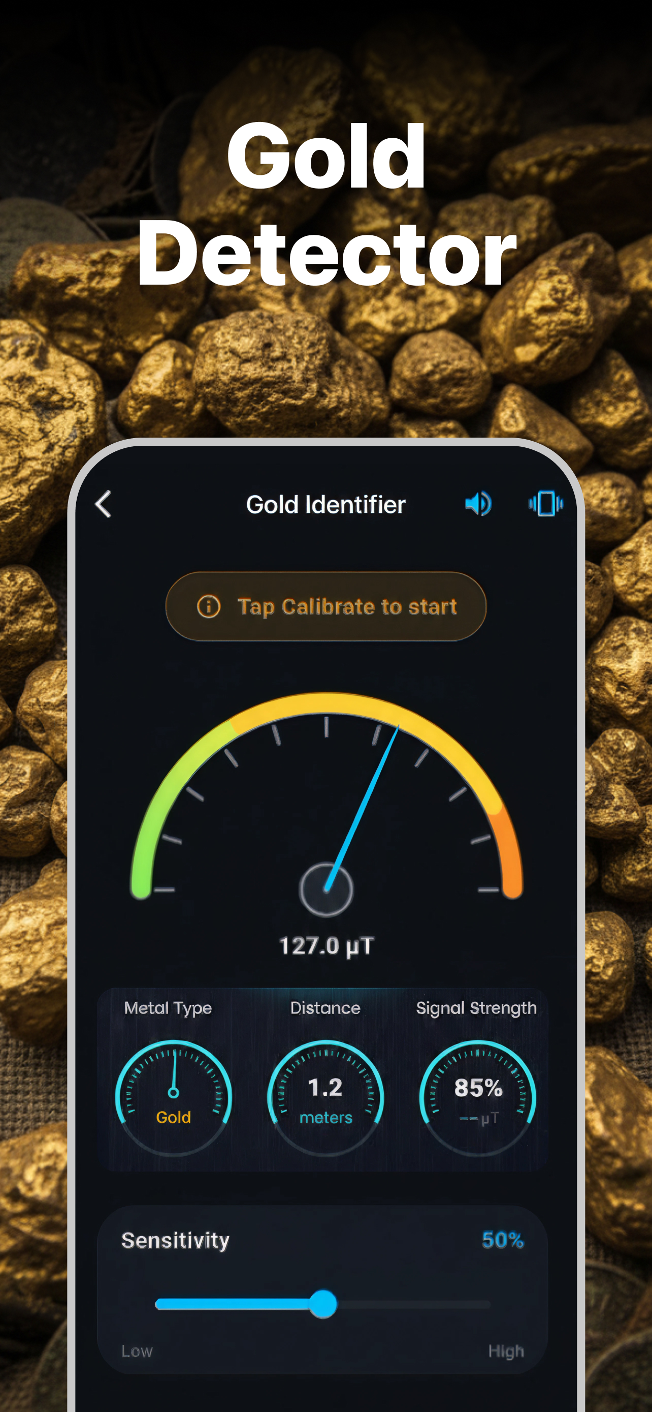 Metal Detector and EMF Scanner