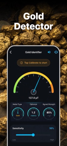 Metal Detector and EMF Scanner screenshot