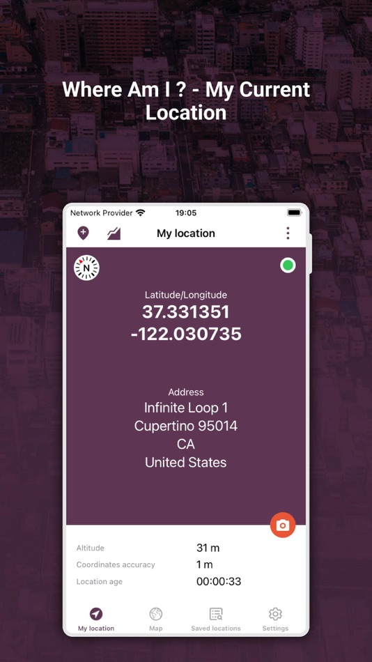 #2. My GPS Location ° (iOS) 由: MYSTIC MOBILE APPS LLC