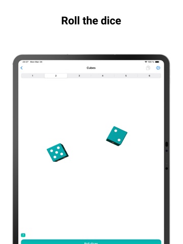 Random Pro: Dice & Number RNG iPad screenshot