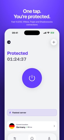 Welcome VPN: VLESS Proxy Screenshot 1 of 6