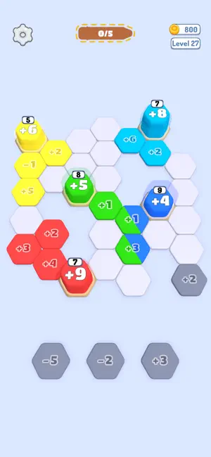 Hexa Flow:Number Puzzle screenshot 4