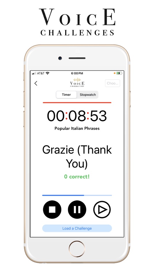 #2. Voice Challenge (iOS) Podle: ThinApp Solutions