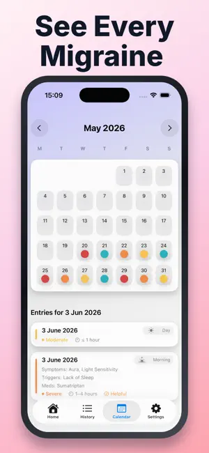 Pain & Migraine Tracker screenshot 3