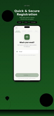 up-kyc iPhone screenshot